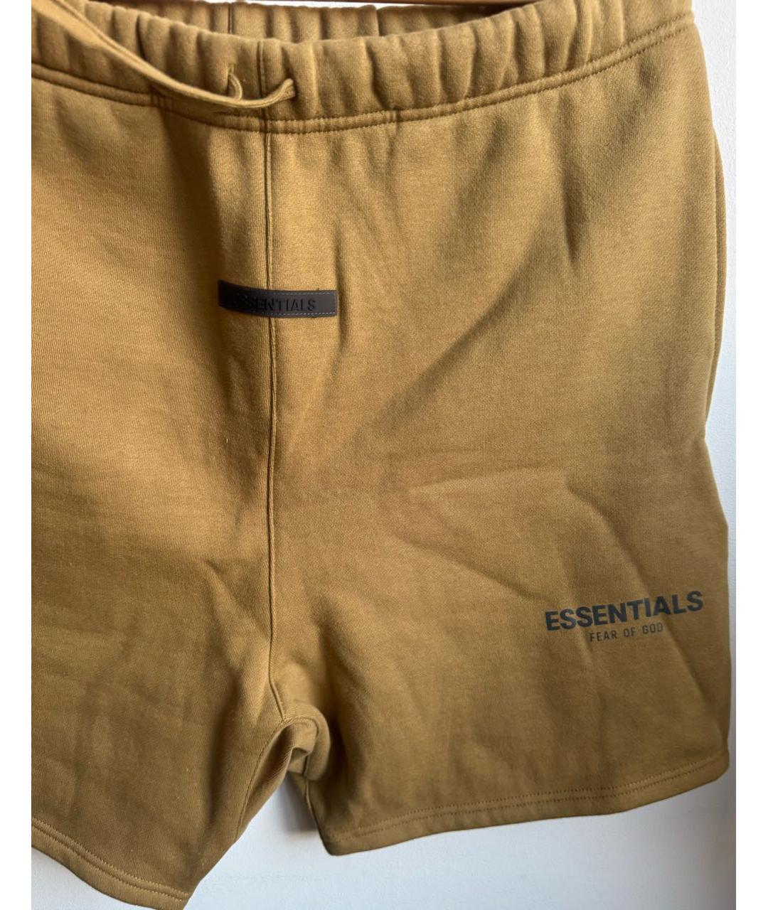 FEAR OF GOD ESSENTIALS Горчичные шорты, фото 5