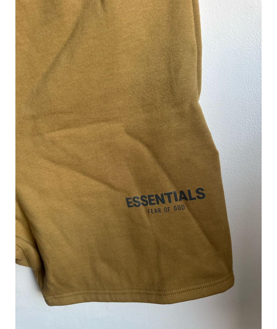 FEAR OF GOD ESSENTIALS Горчичные шорты, фото 6