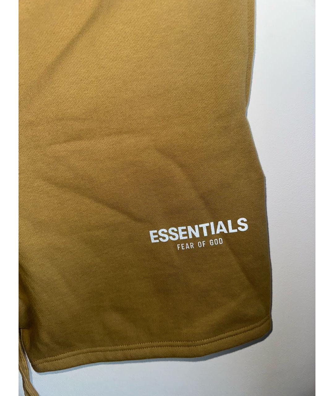 FEAR OF GOD ESSENTIALS Горчичные шорты, фото 7