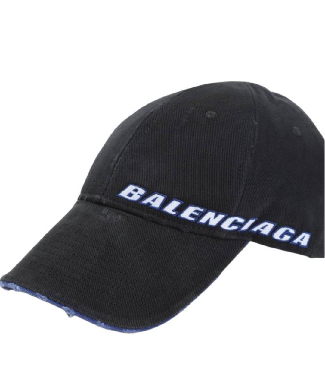 BALENCIAGA Черная хлопковая кепка/бейсболка, фото 4