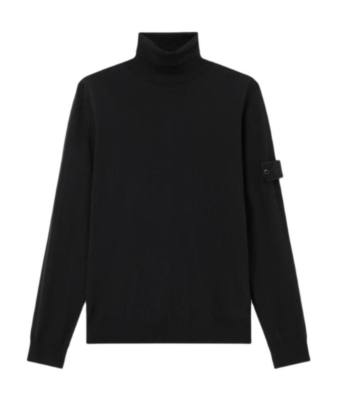 STONE ISLAND Черный джемпер / свитер, фото 1