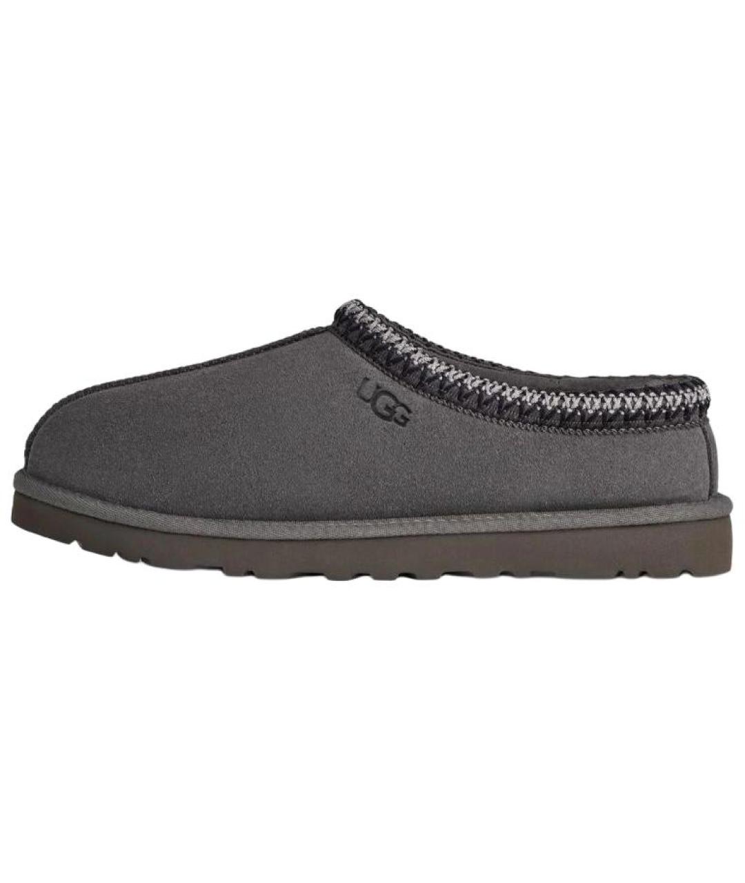 UGG AUSTRALIA Серые замшевые низкие ботинки, фото 5