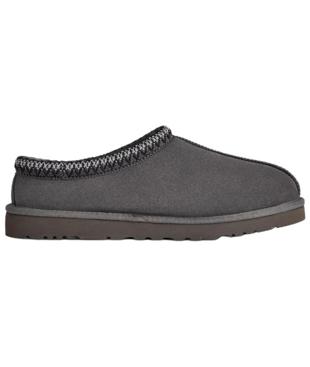 UGG AUSTRALIA Серые замшевые низкие ботинки, фото 1