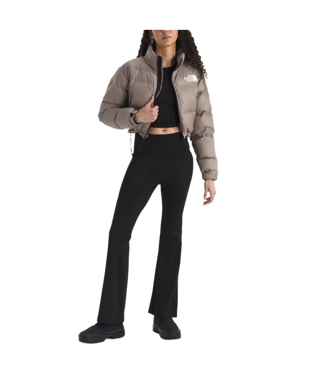 THE NORTH FACE Коричневый пуховик, фото 3