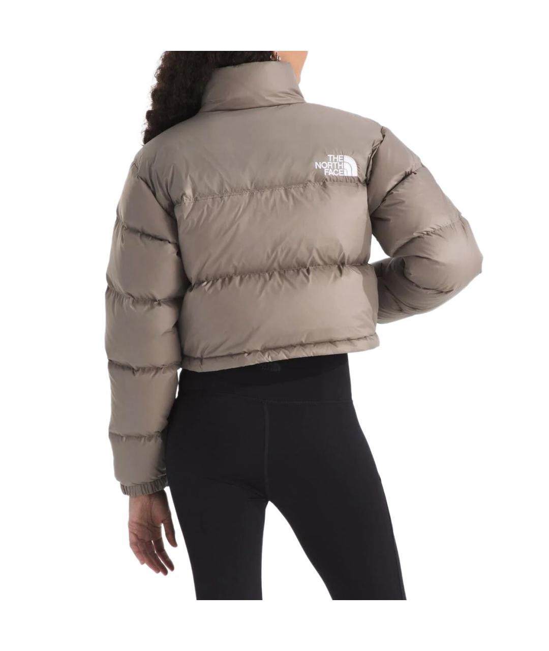 THE NORTH FACE Коричневый пуховик, фото 2