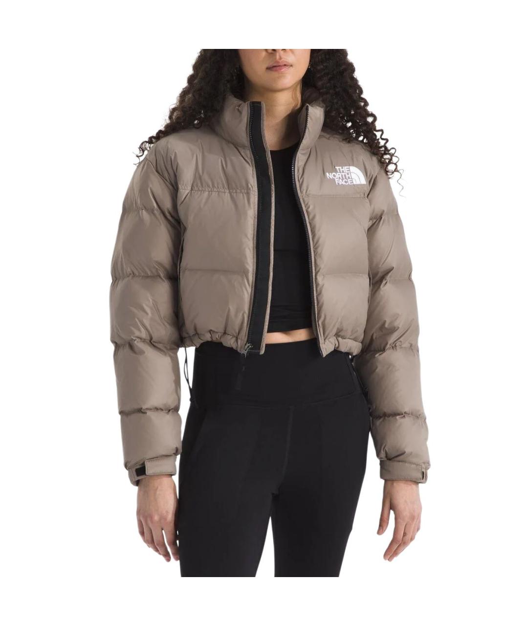 THE NORTH FACE Коричневый пуховик, фото 5