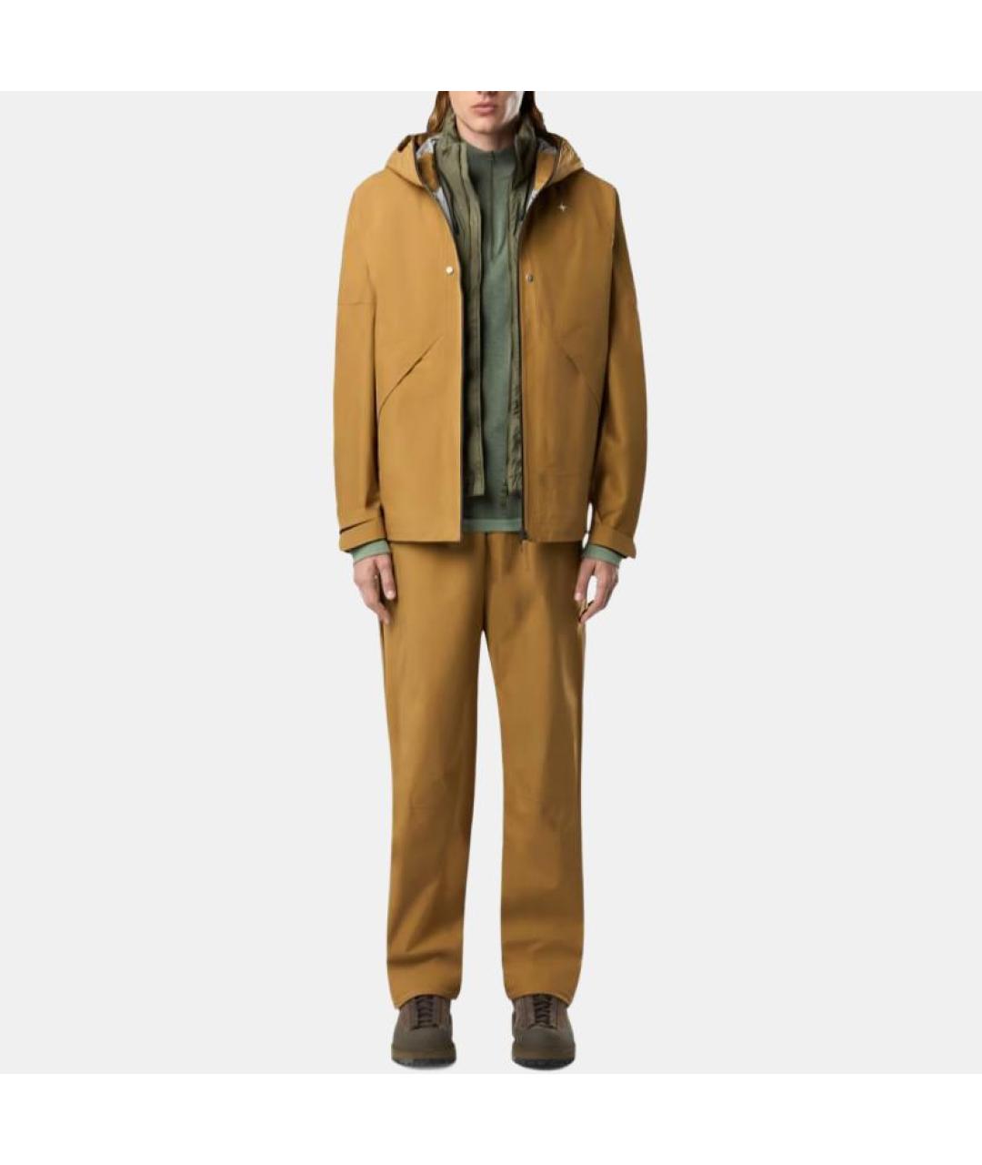 STONE ISLAND Бежевая куртка, фото 5