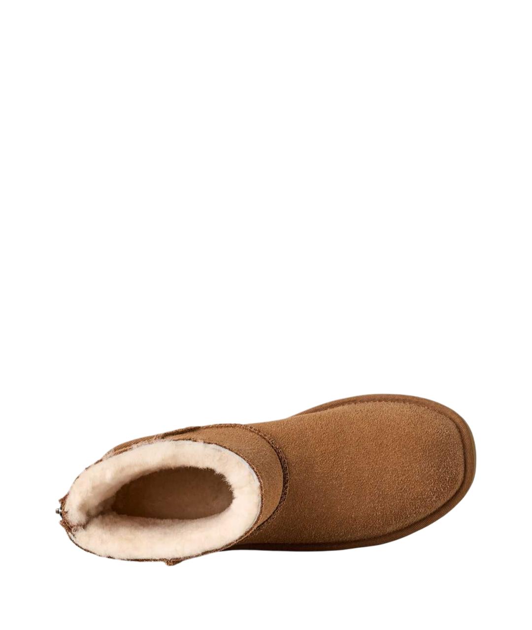 UGG AUSTRALIA Коричневые нубуковые ботинки, фото 3