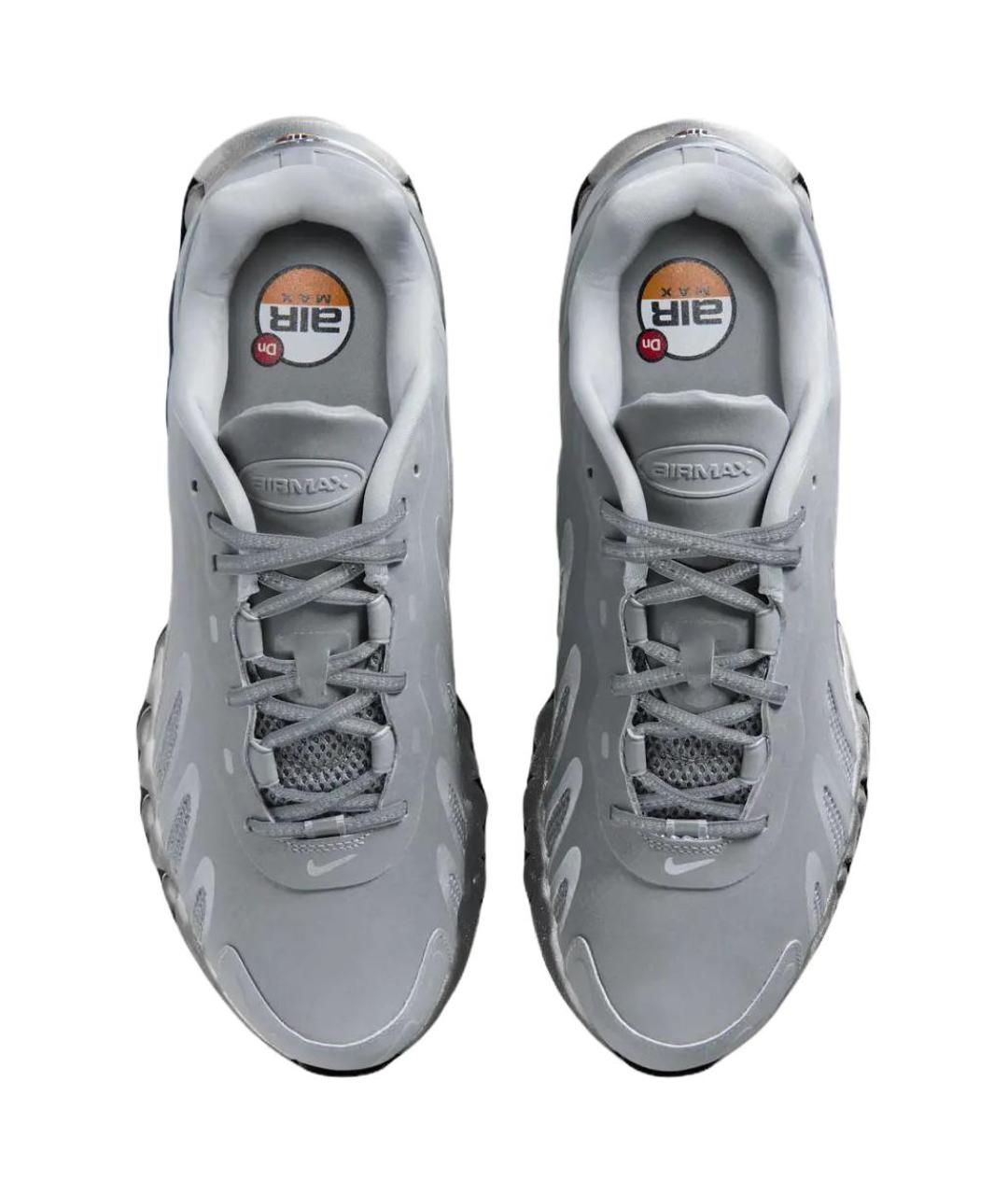 NIKE Серебряные низкие кроссовки / кеды, фото 4