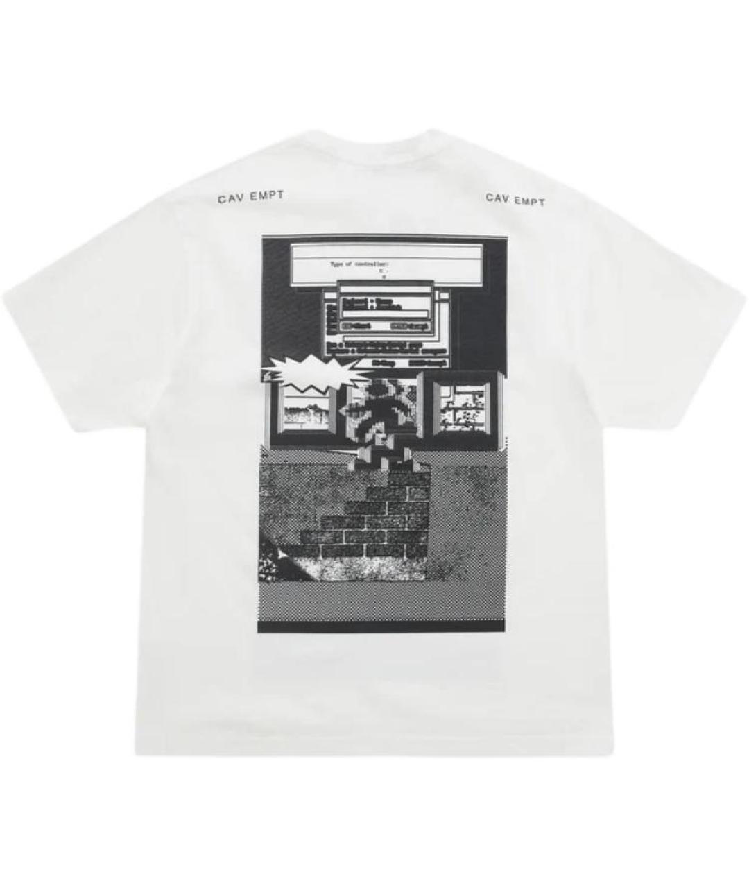 CAV EMPT Белая хлопковая футболка, фото 2