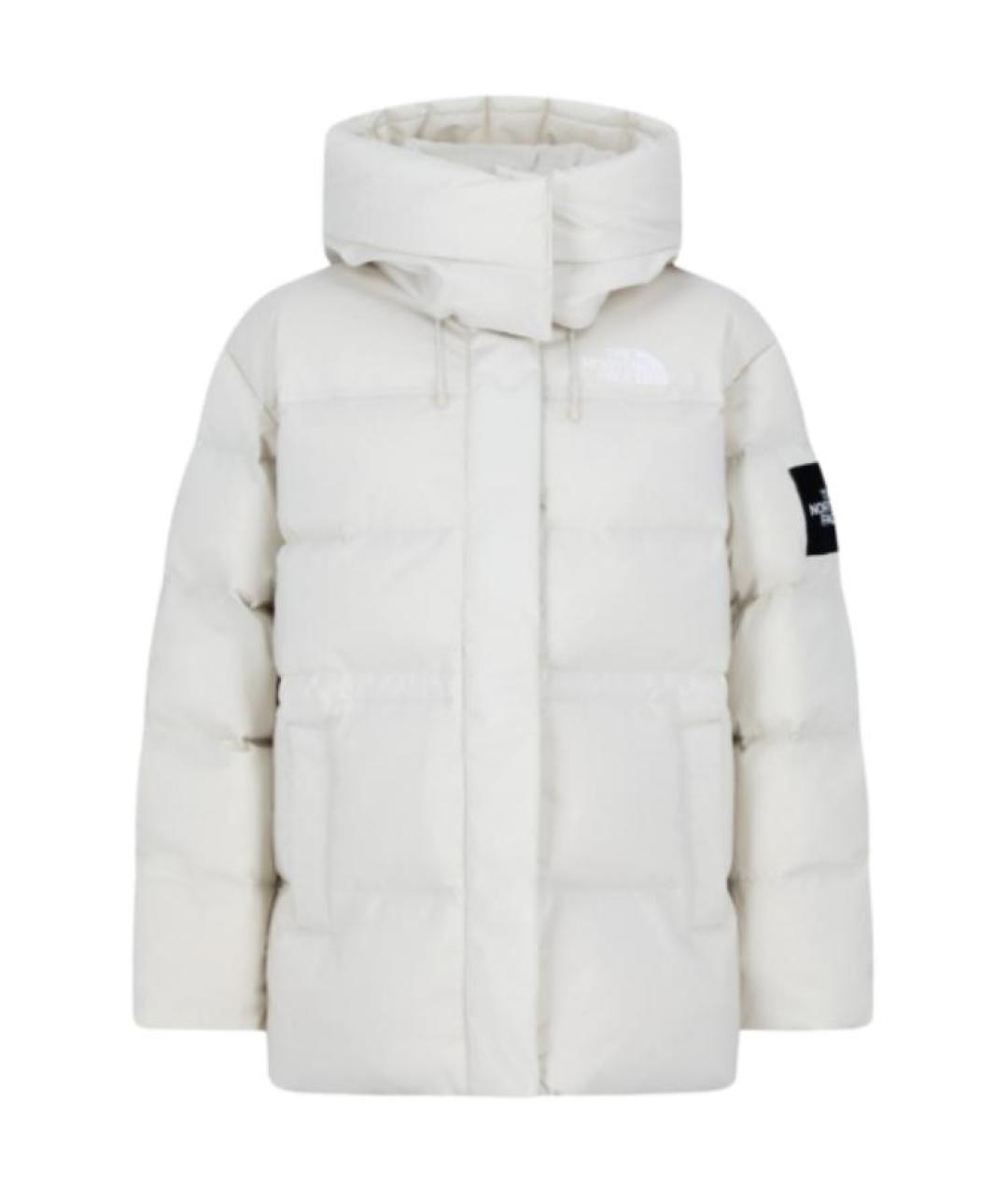THE NORTH FACE Белая полиамидовая куртка, фото 1