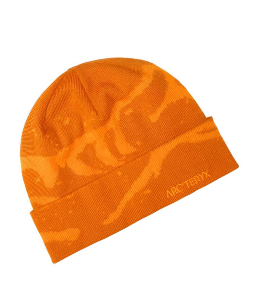 ARCTERYX Оранжевая шапка, фото 2