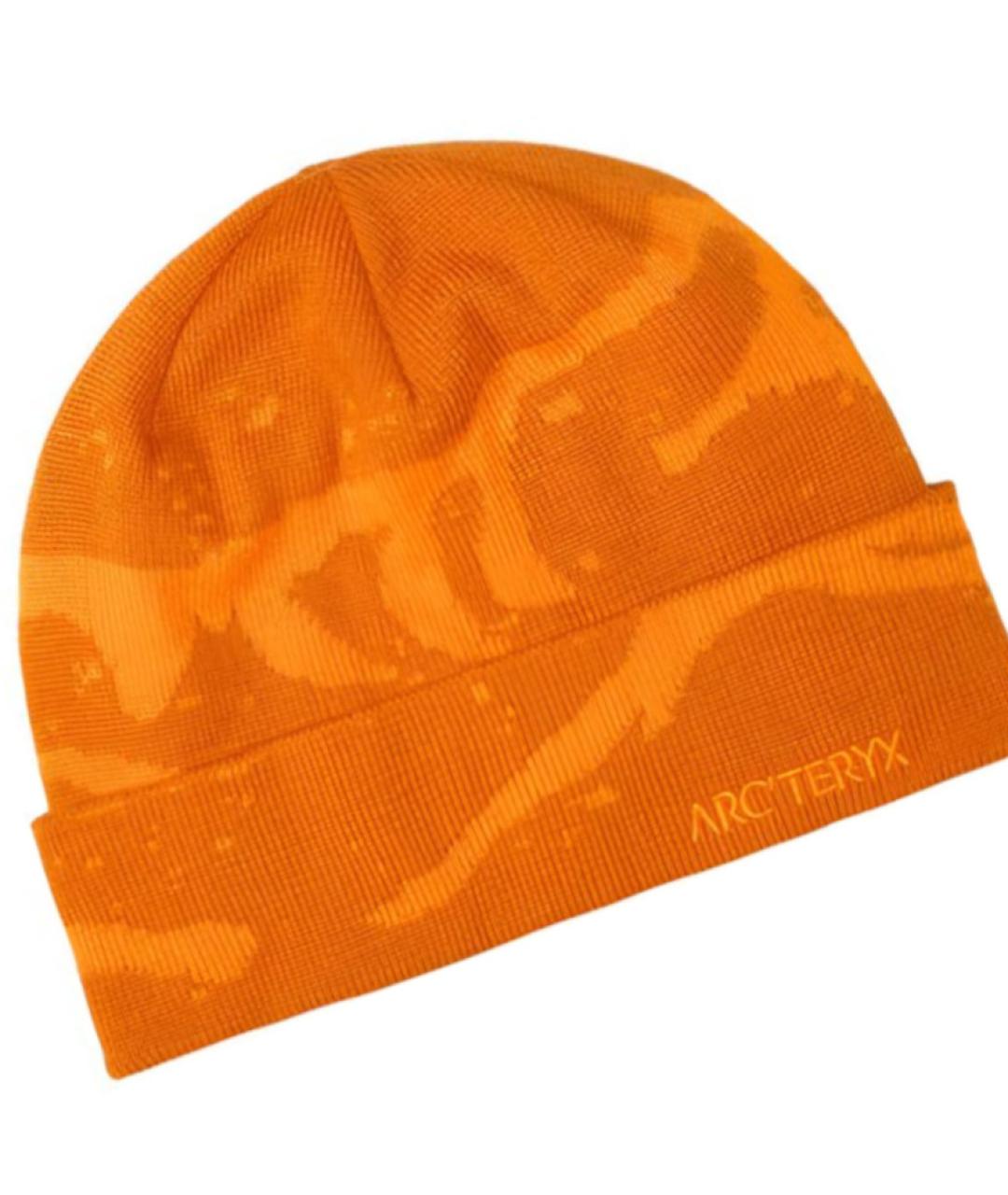 ARCTERYX Оранжевая шапка, фото 3