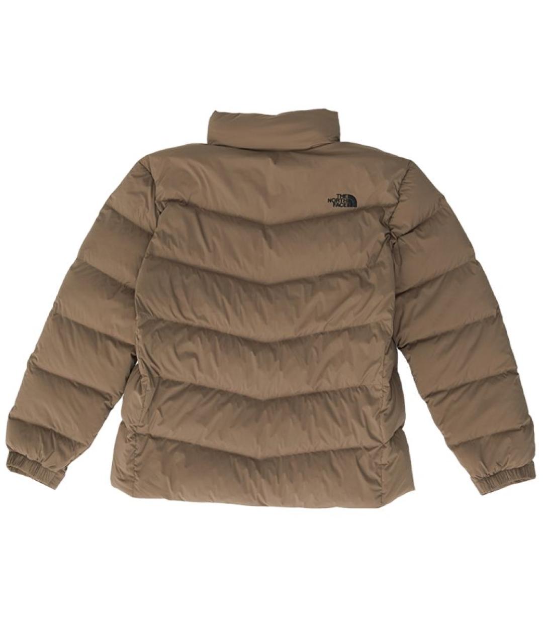 THE NORTH FACE Бежевый пуховик, фото 2