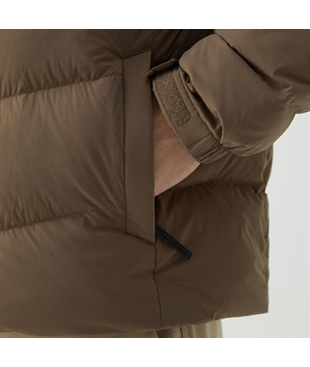 THE NORTH FACE Бежевый пуховик, фото 3