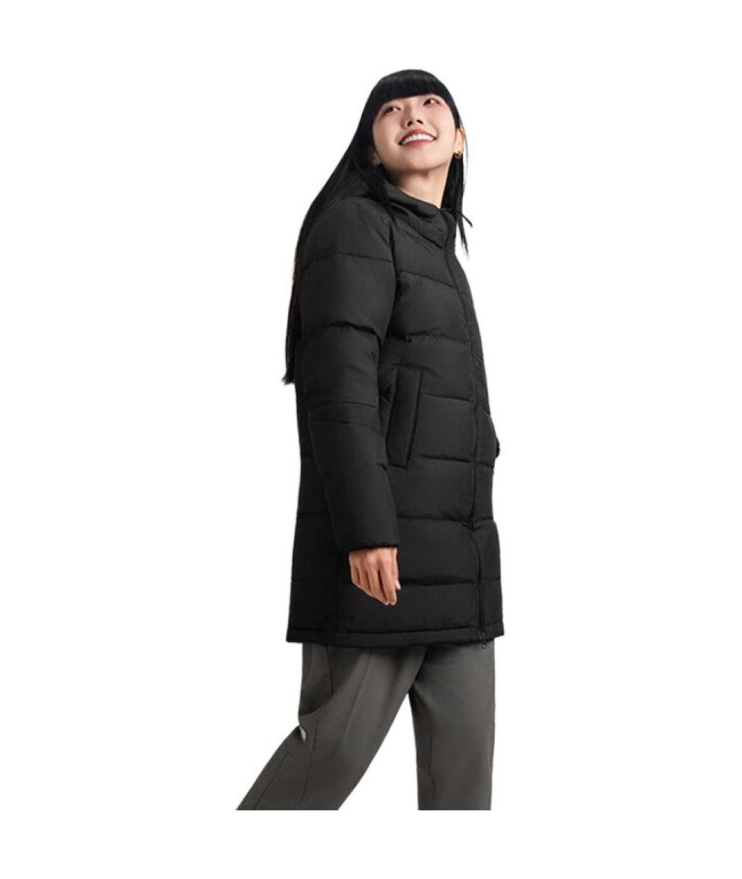 THE NORTH FACE Черный полиамидовый пуховик, фото 5