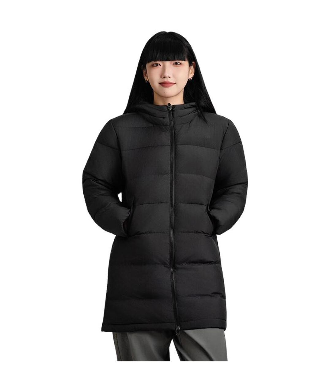 THE NORTH FACE Черный полиамидовый пуховик, фото 3