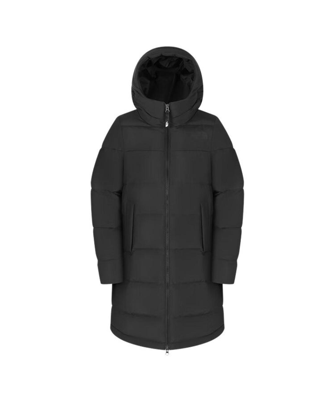 THE NORTH FACE Черный полиамидовый пуховик, фото 1