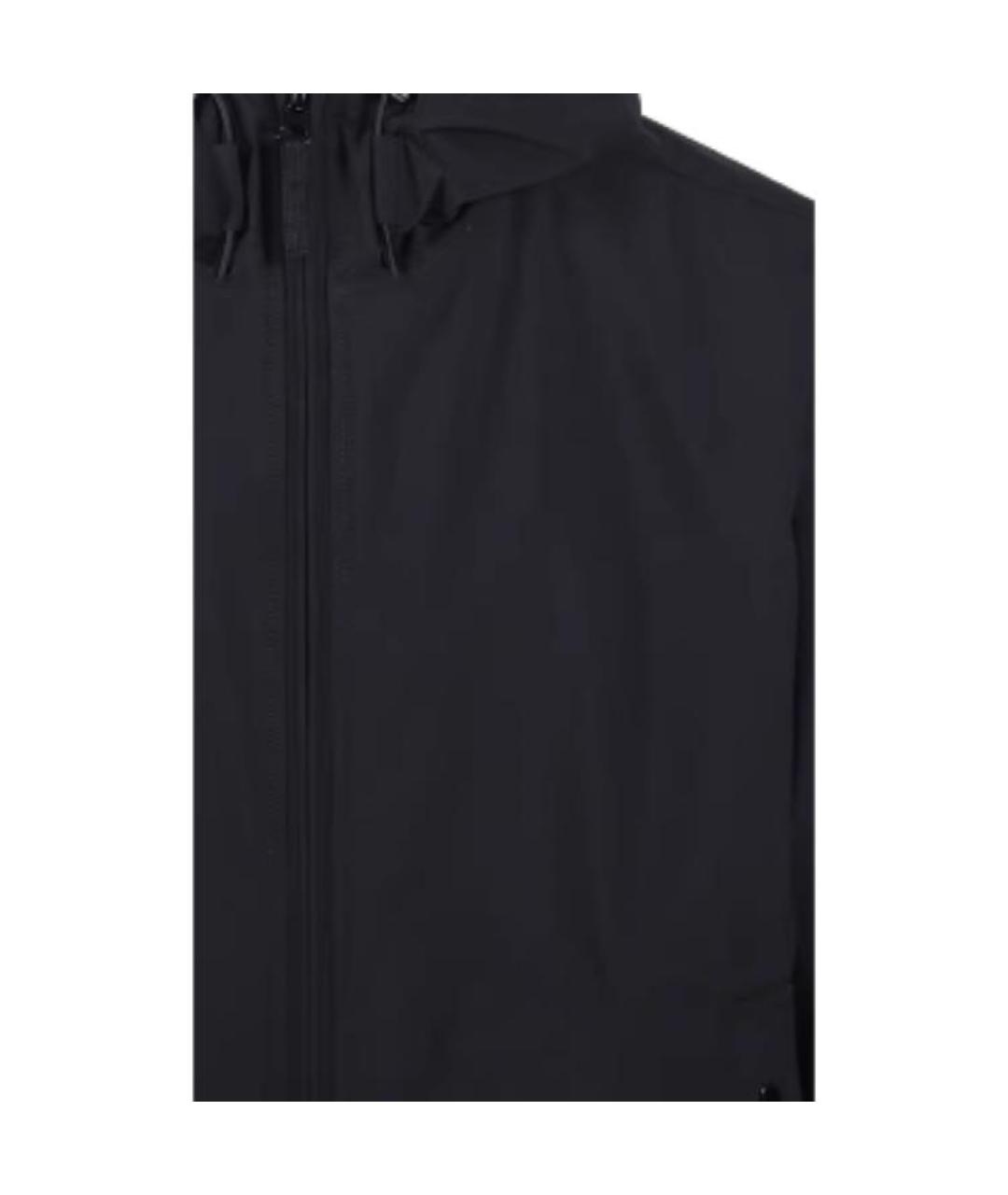 STONE ISLAND Черная полиамидовая куртка, фото 4