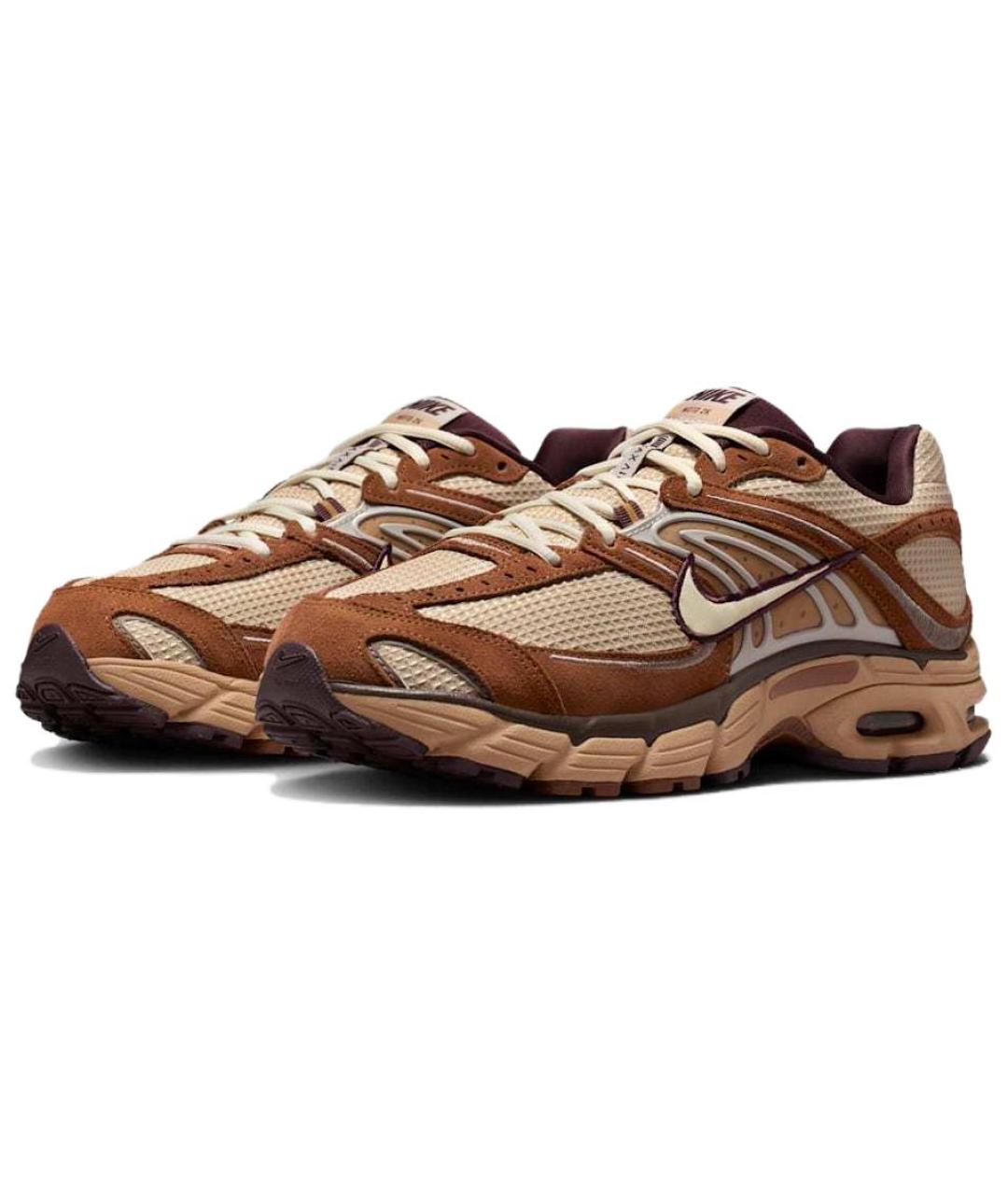 NIKE Коричневые низкие кроссовки / кеды, фото 3