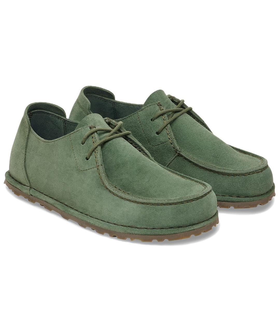 BIRKENSTOCK Зеленые лоферы, фото 4