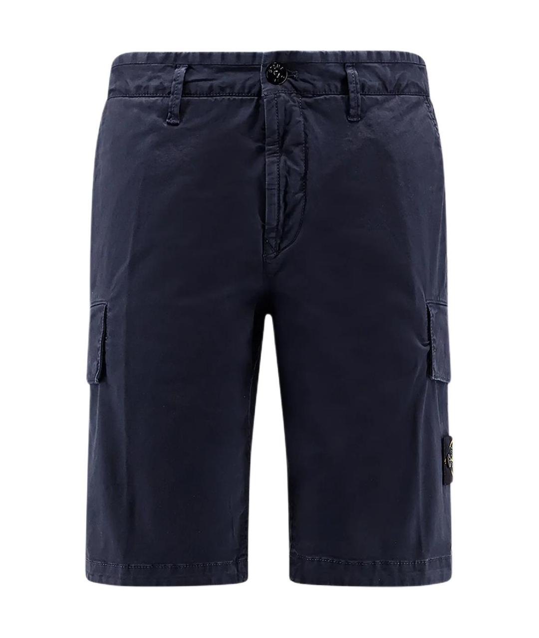STONE ISLAND Синие шорты, фото 1