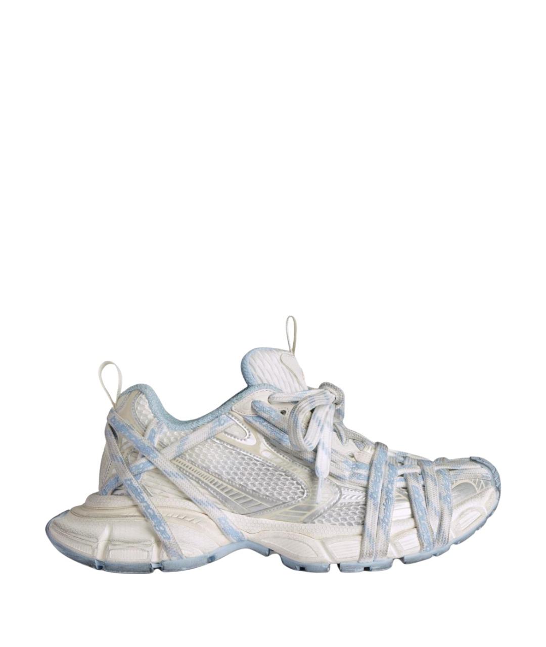 BALENCIAGA Голубые кроссовки, фото 1