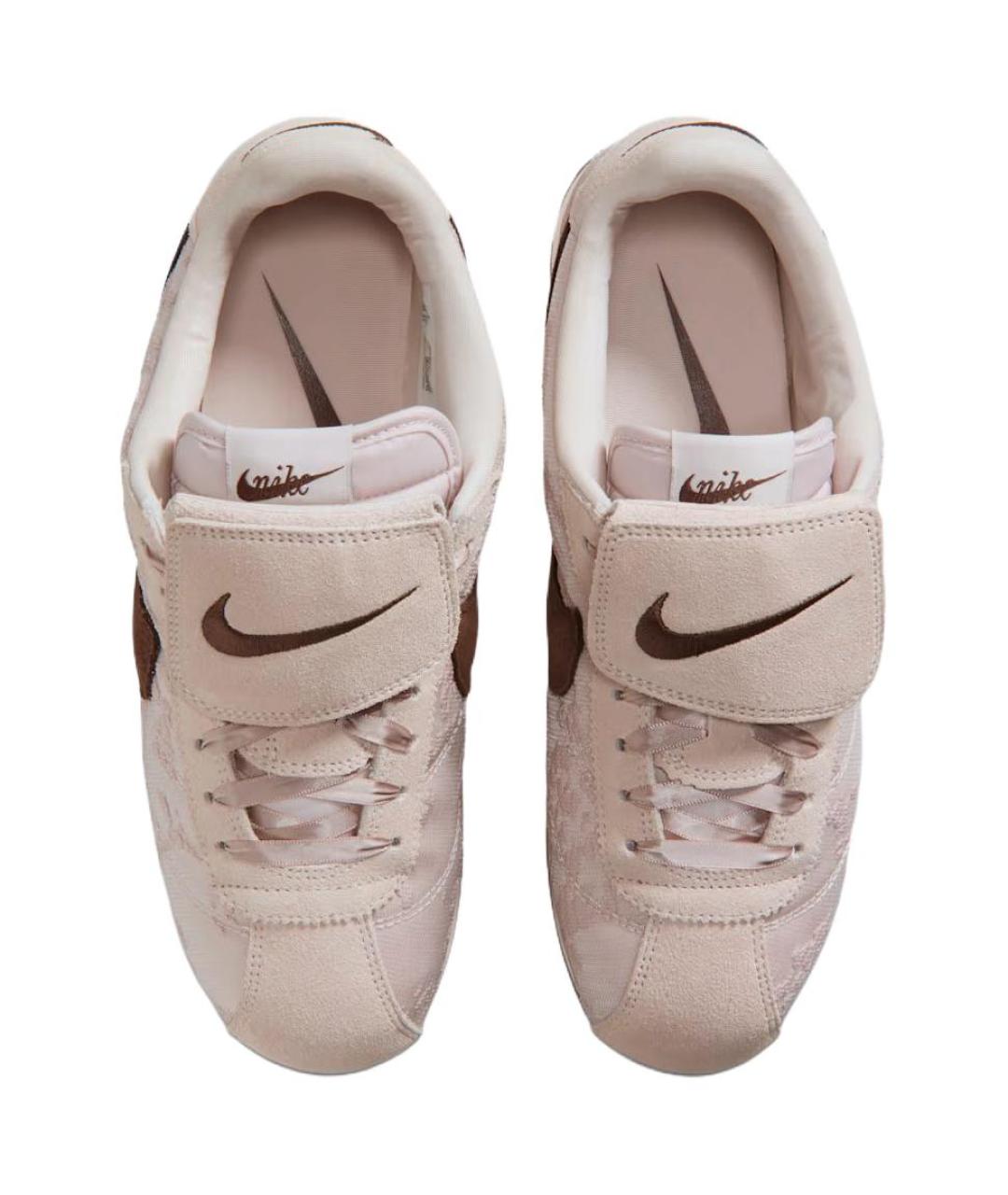 NIKE Розовые текстильные кроссовки, фото 4