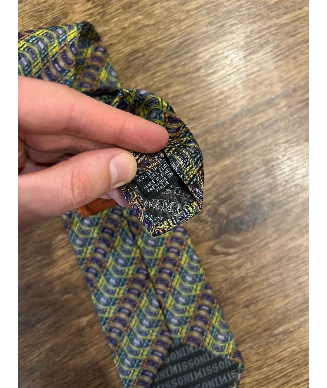 MISSONI Мульти шелковый галстук, фото 6