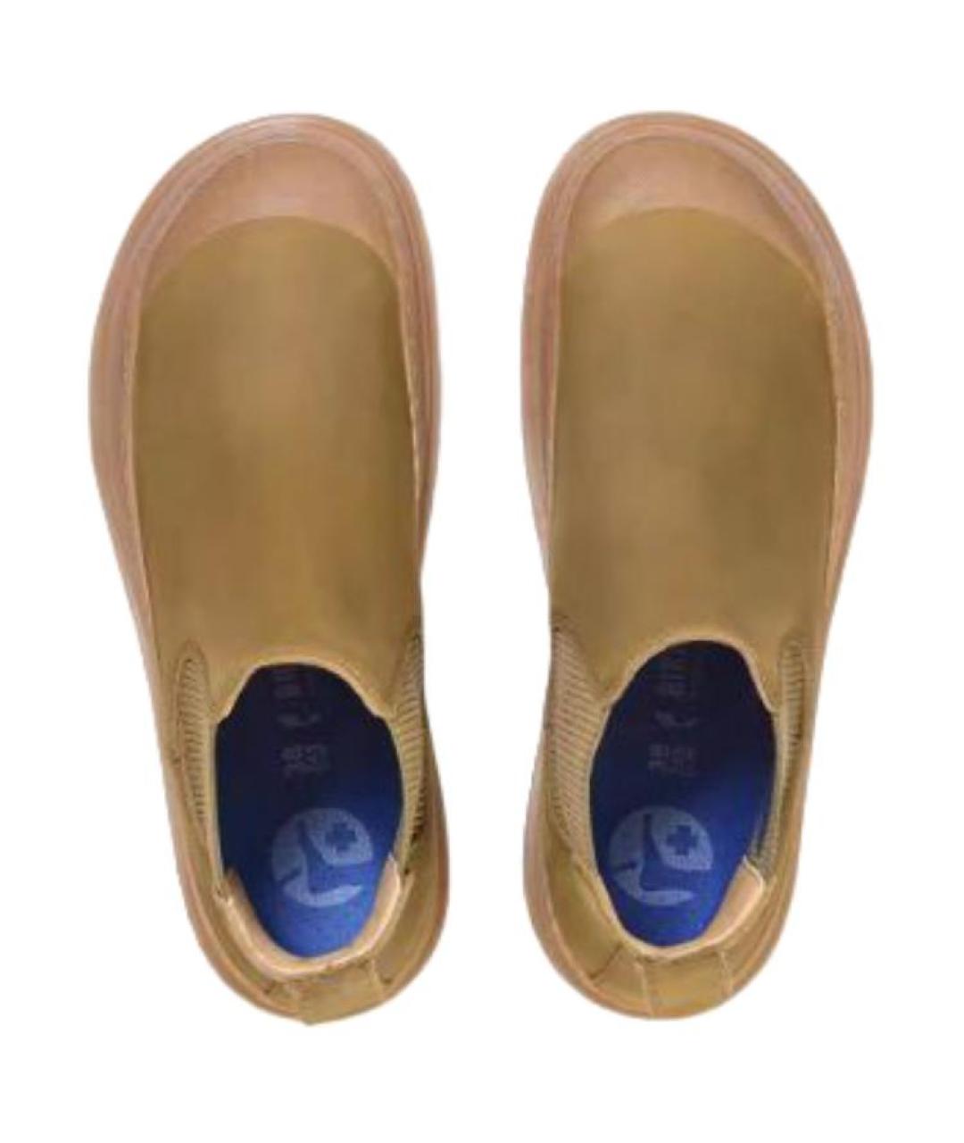 BIRKENSTOCK Зеленые замшевые ботинки, фото 4