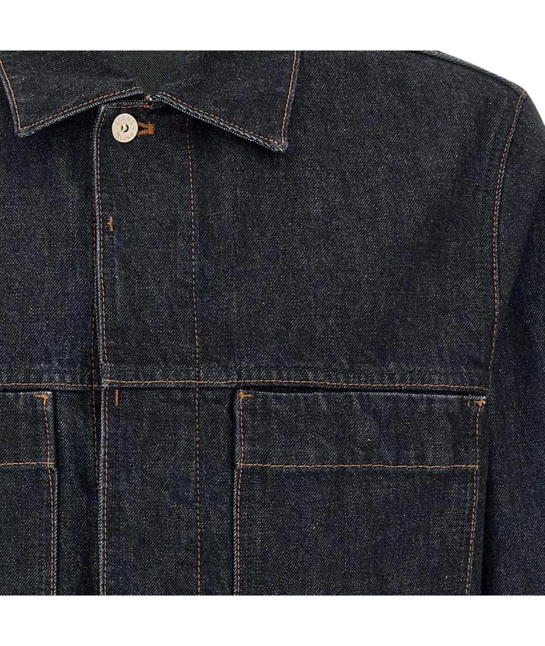 STONE ISLAND Синяя хлопковая куртка, фото 4