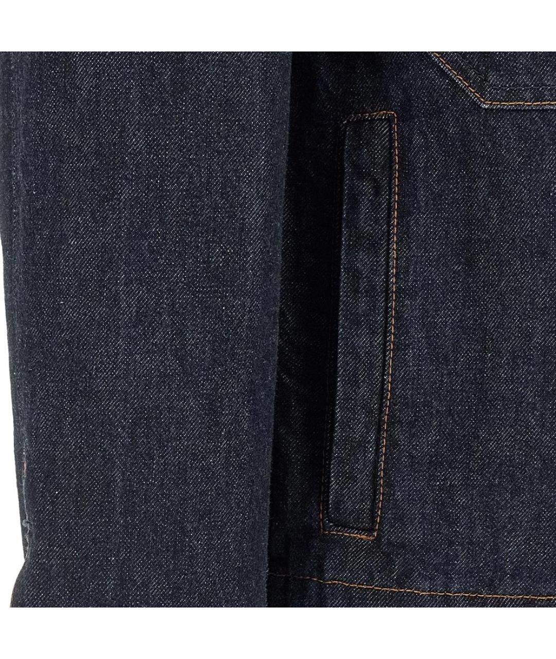 STONE ISLAND Синяя хлопковая куртка, фото 5