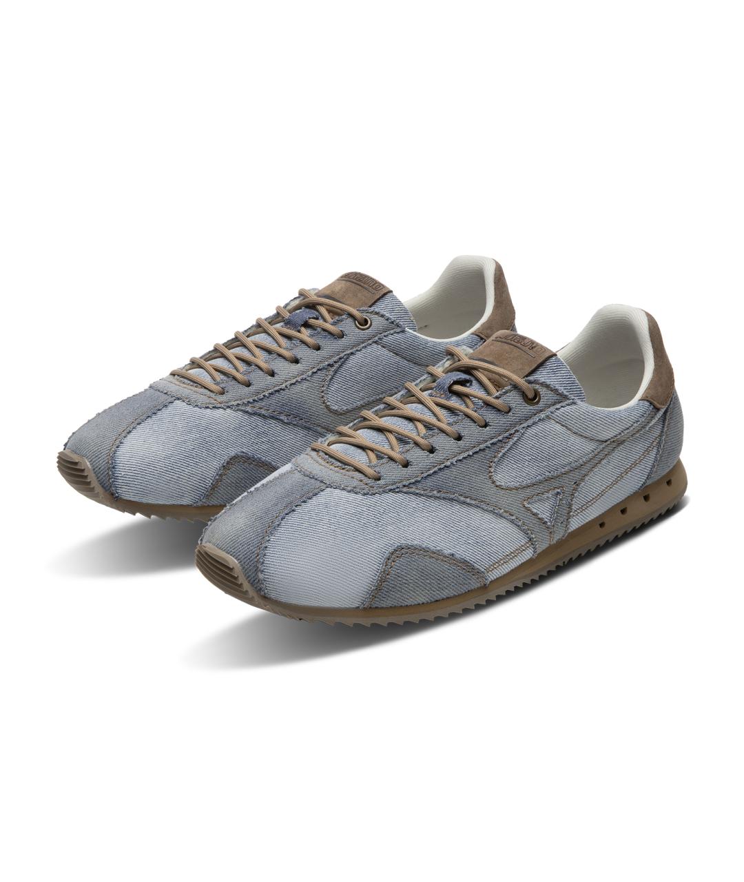 MIZUNO Синие текстильные кеды, фото 3