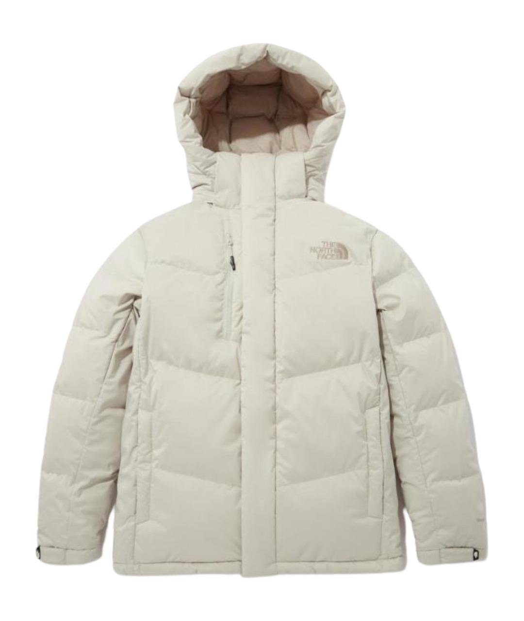 THE NORTH FACE Белая полиамидовая куртка, фото 1