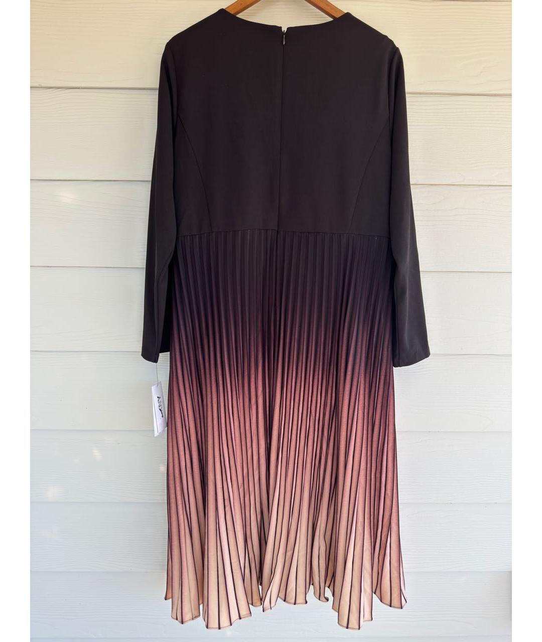 DKNY Черное полиэстеровое коктейльное платье, фото 7