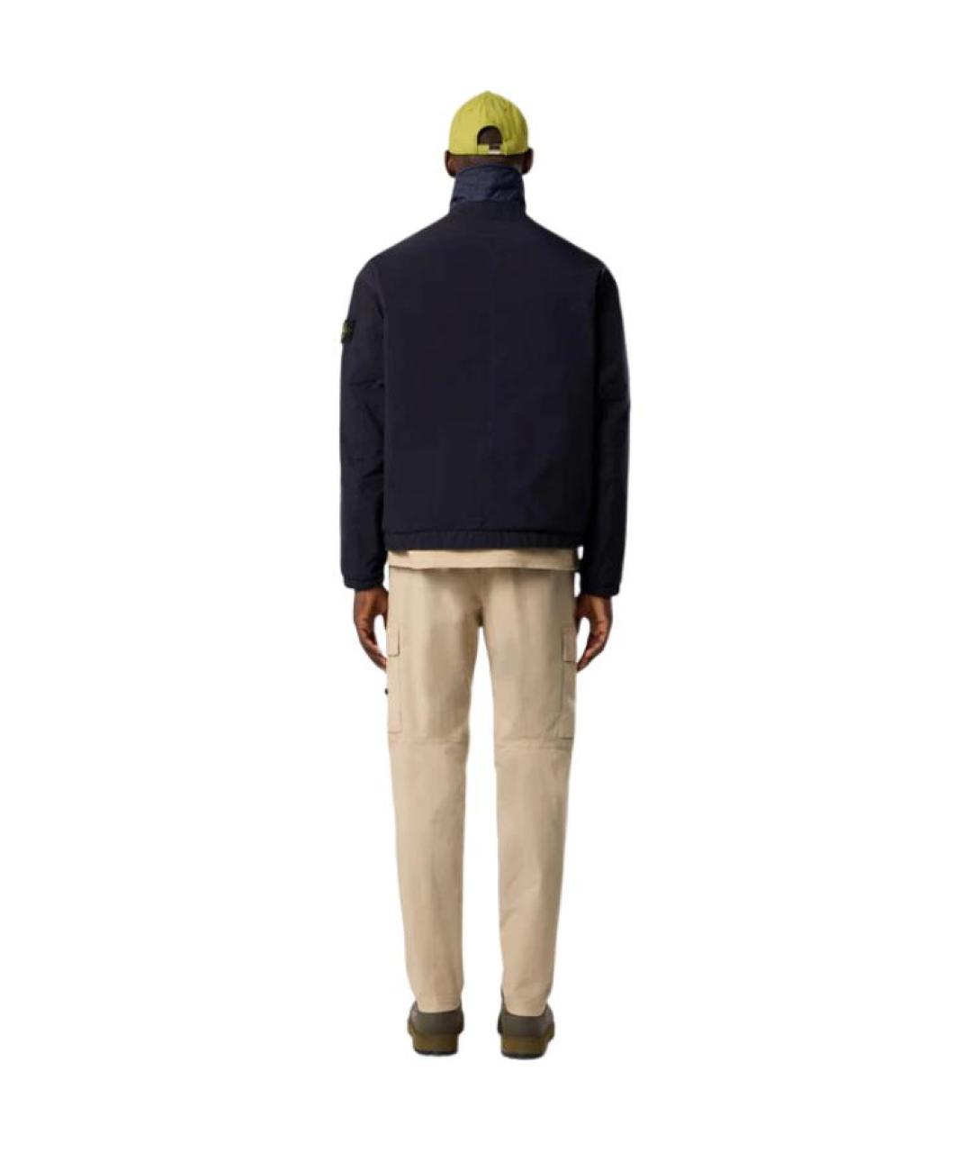 STONE ISLAND Темно-синяя куртка, фото 5