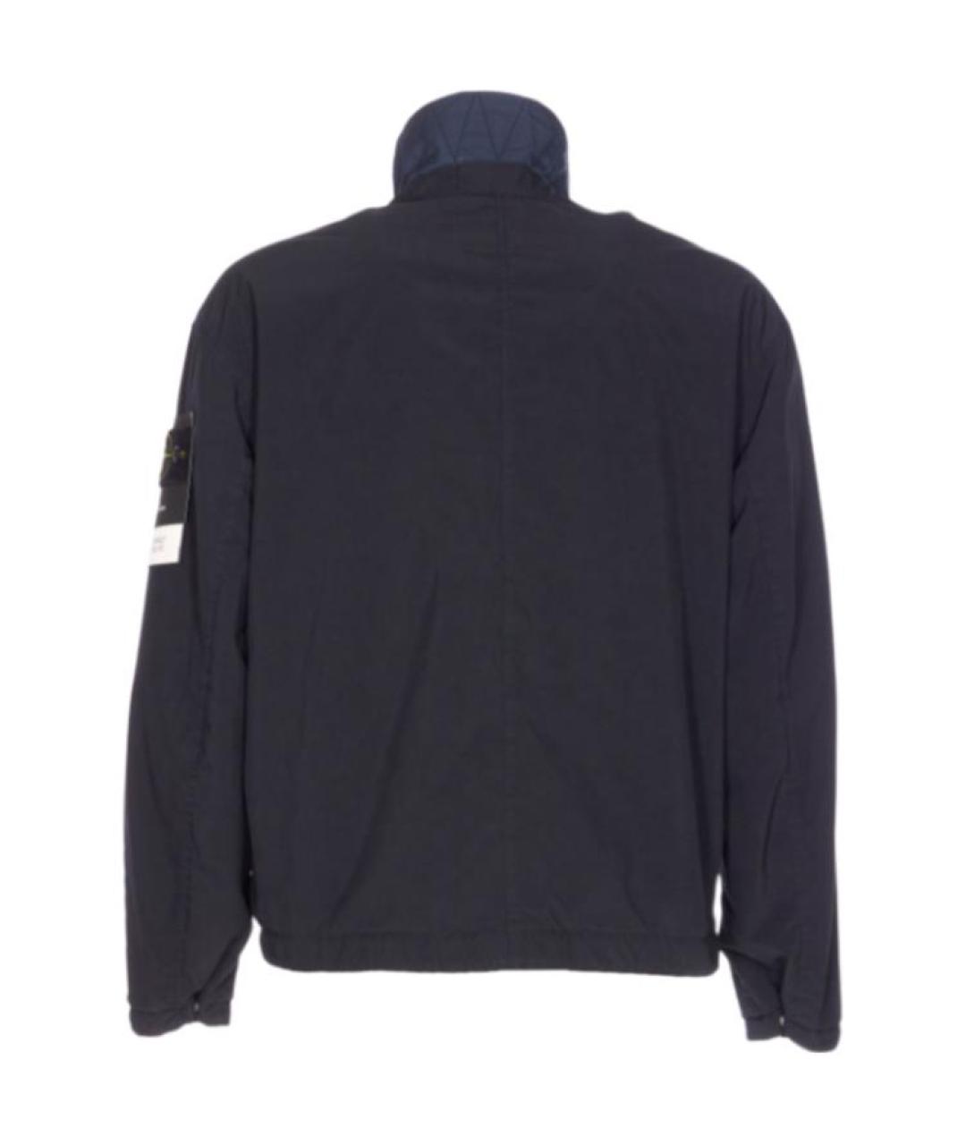 STONE ISLAND Темно-синяя куртка, фото 2