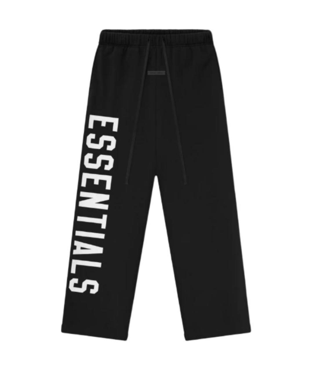 FEAR OF GOD ESSENTIALS Черные повседневные брюки, фото 1