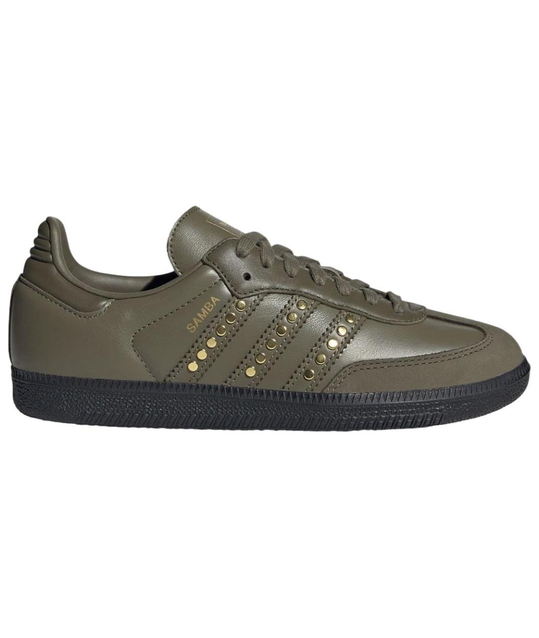 ADIDAS Зеленые кеды, фото 1