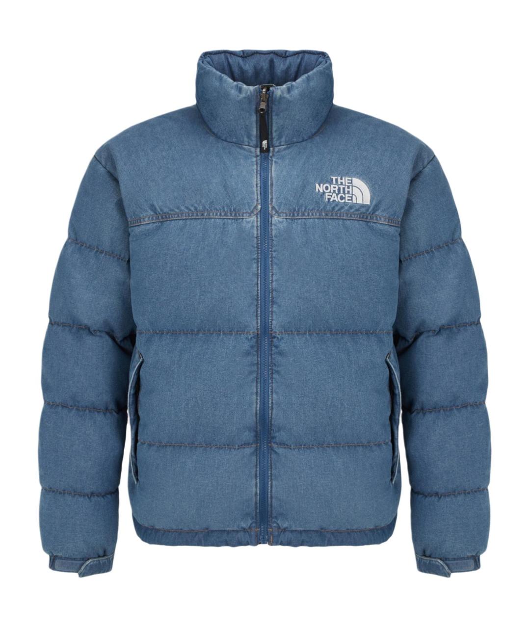 THE NORTH FACE Синий пуховик, фото 1
