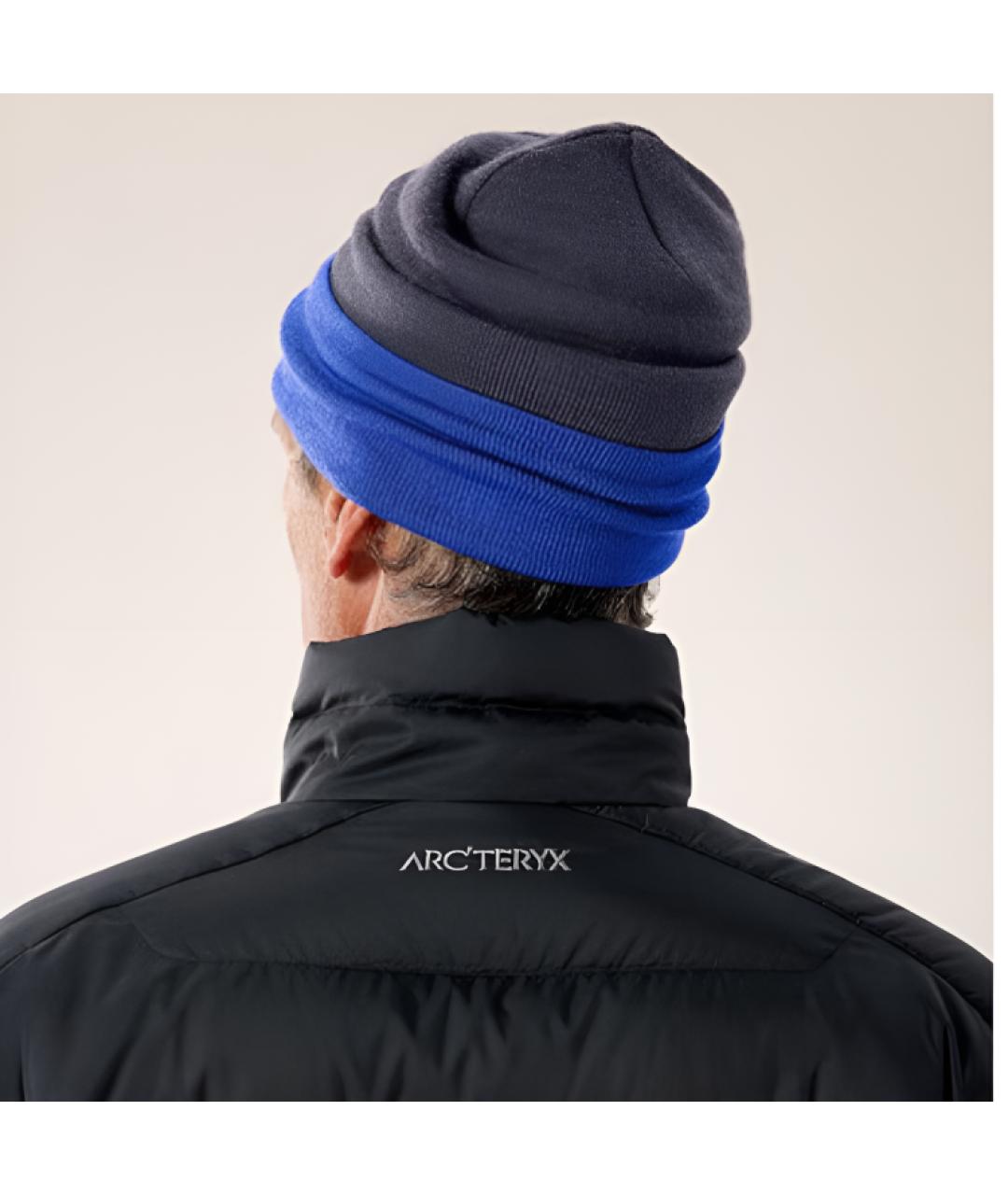 ARCTERYX Синяя шерстяная шапка, фото 2