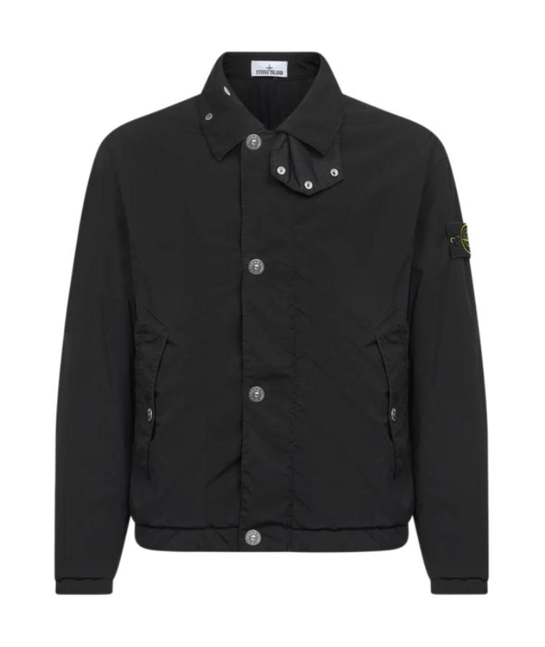 STONE ISLAND Черная куртка, фото 1