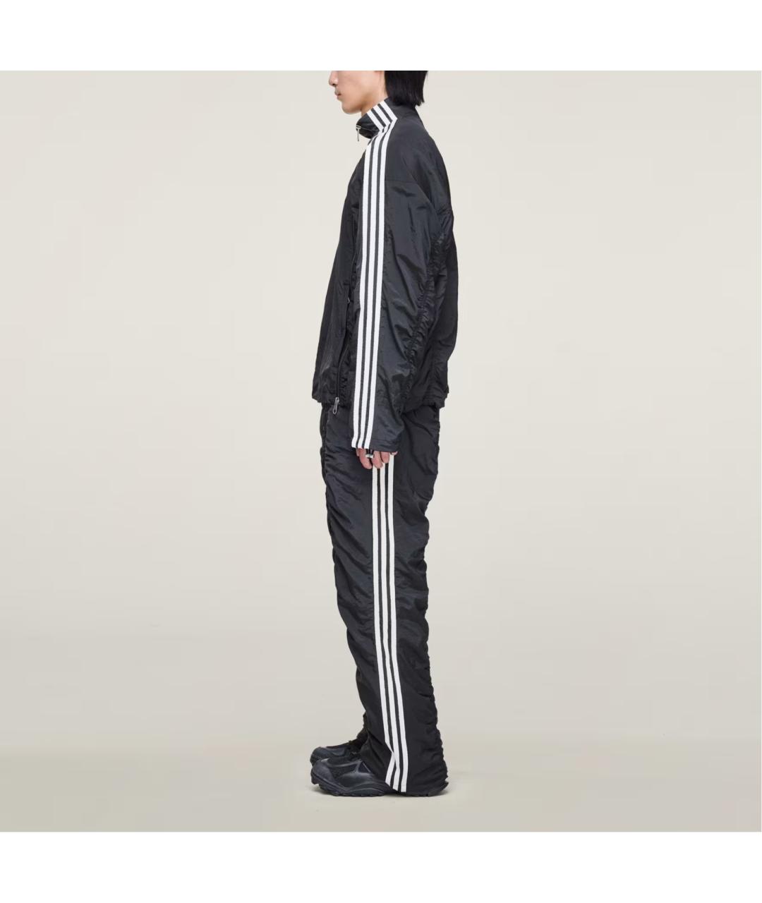 ADIDAS Черная хлопковая куртка, фото 5