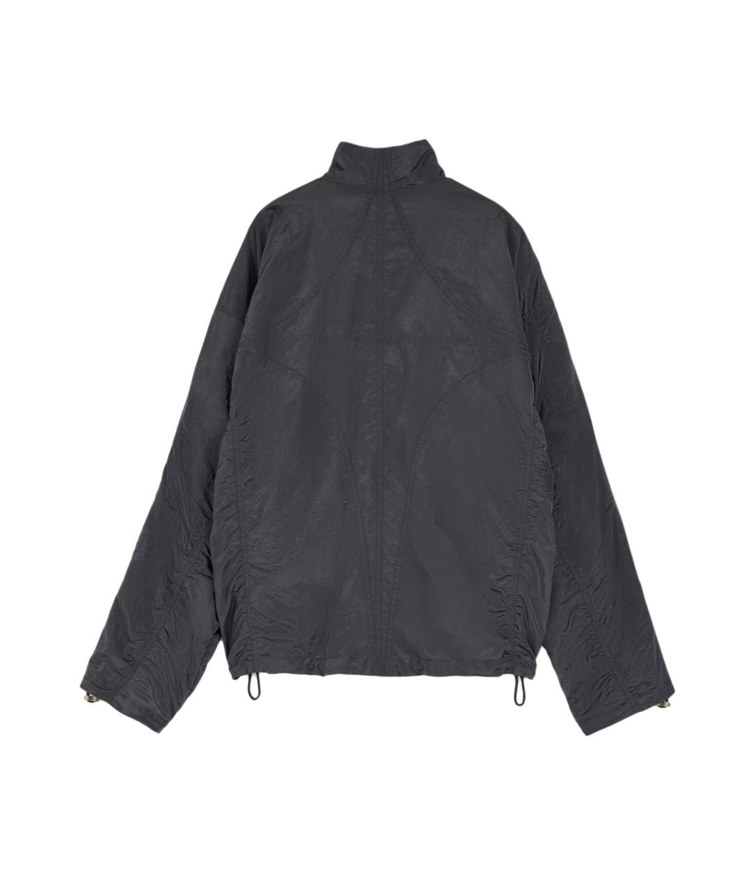 ADIDAS Черная хлопковая куртка, фото 2