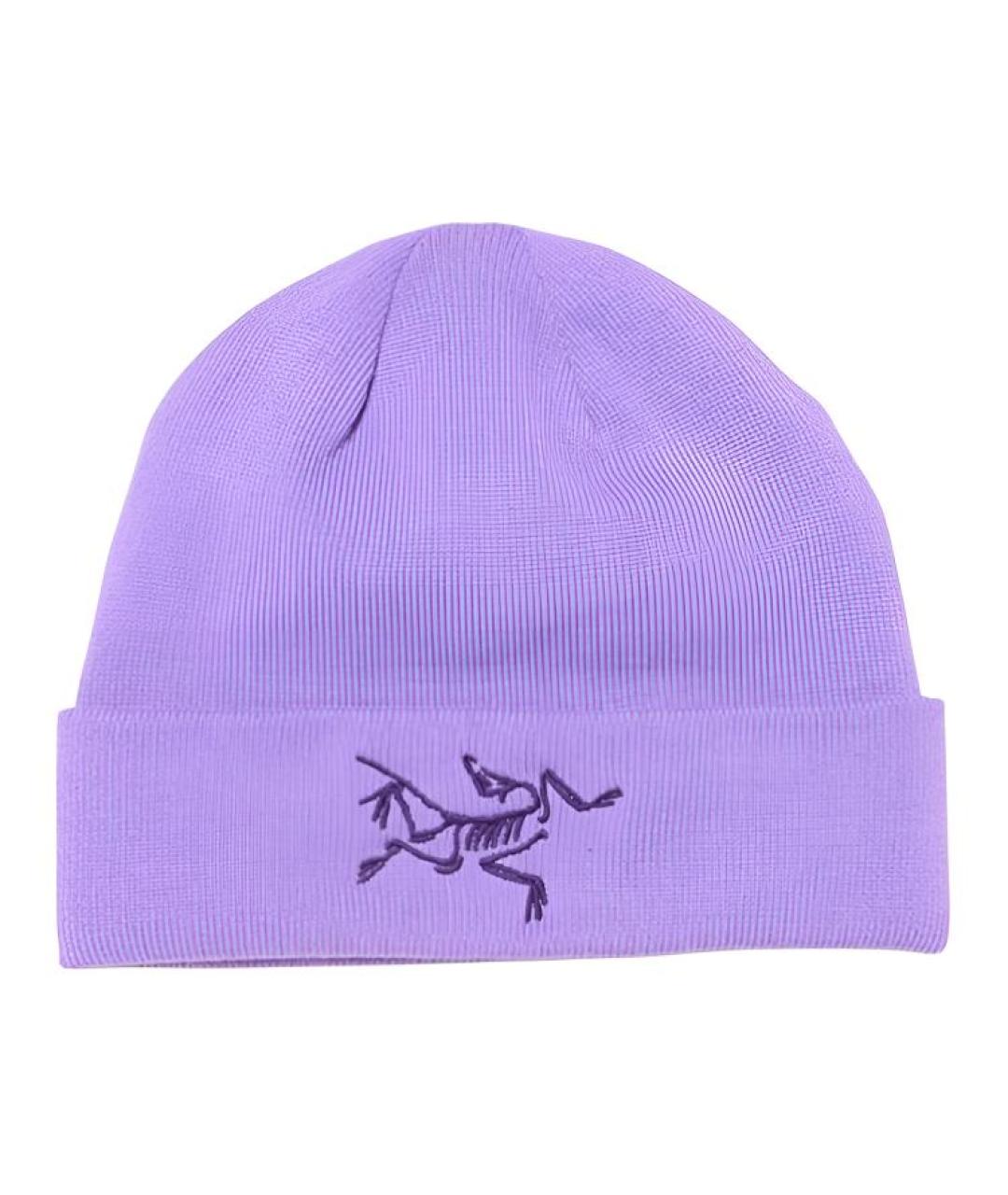 ARCTERYX Фиолетовая шапка, фото 1