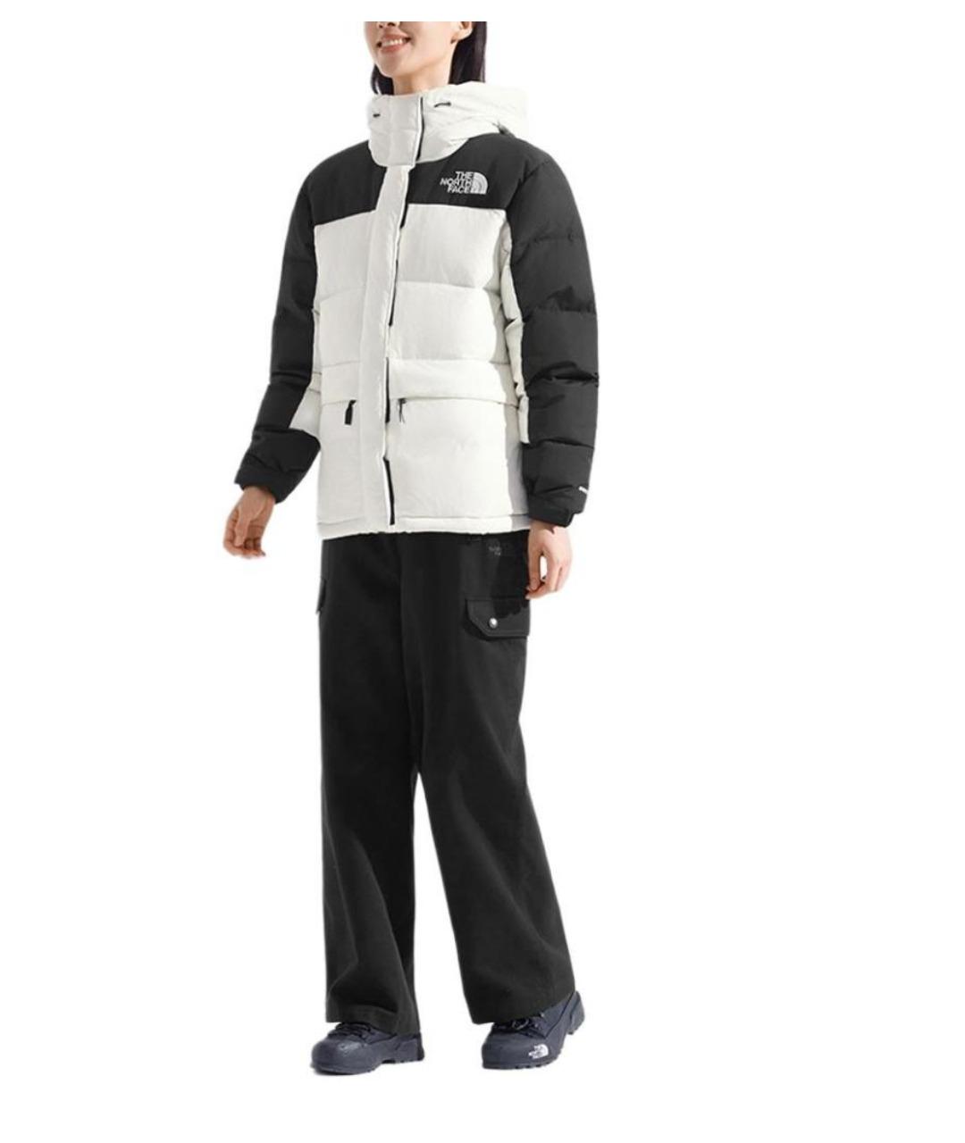 THE NORTH FACE Белый пуховик, фото 2