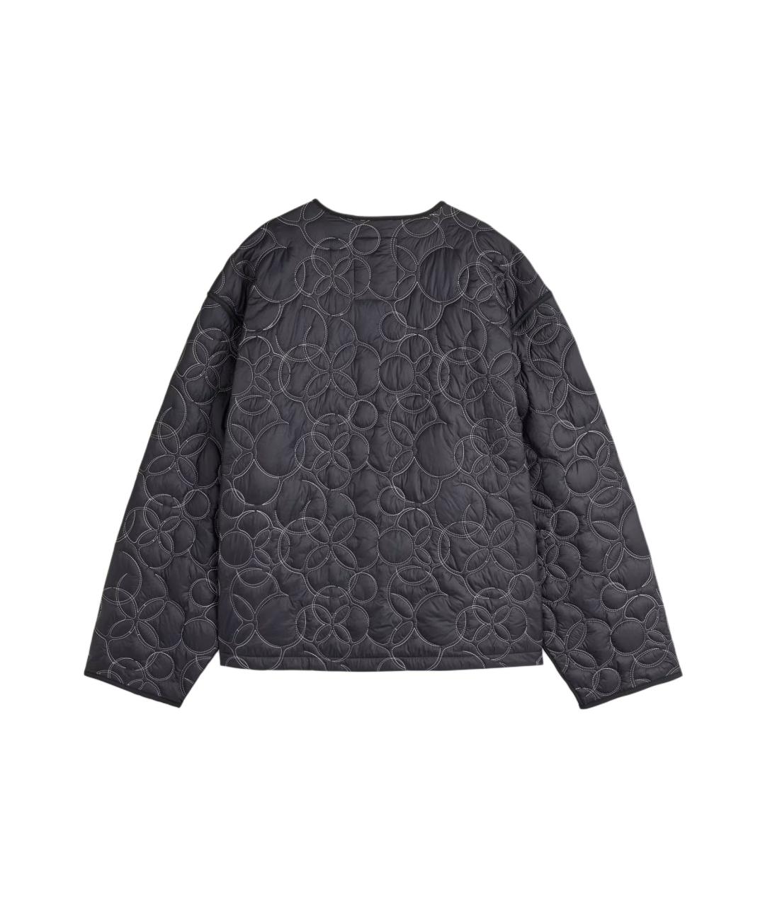 ADIDAS Черный пуховик, фото 2