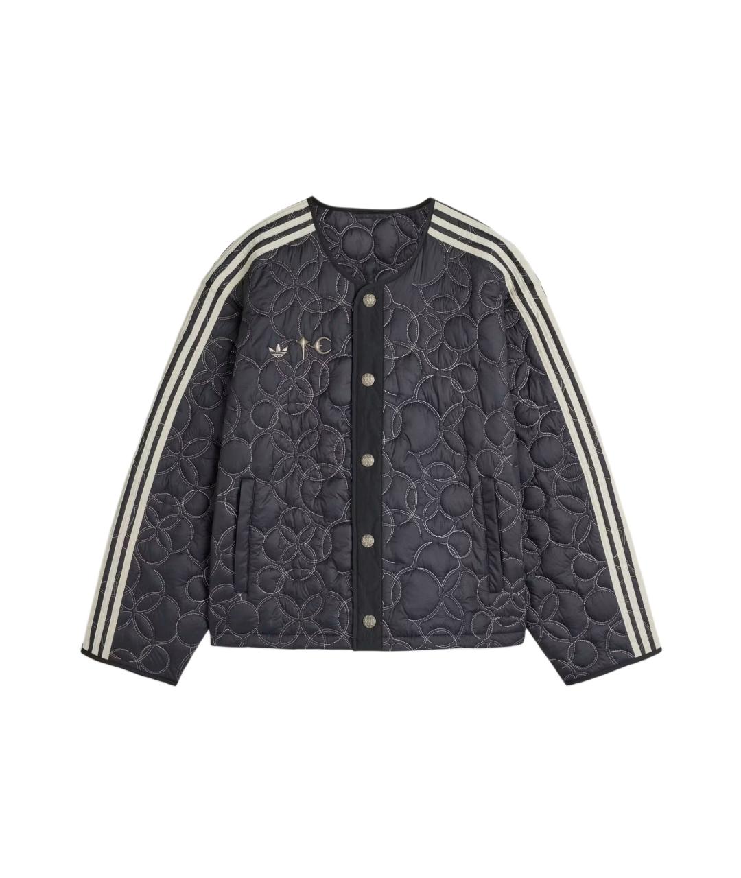 ADIDAS Черный пуховик, фото 6