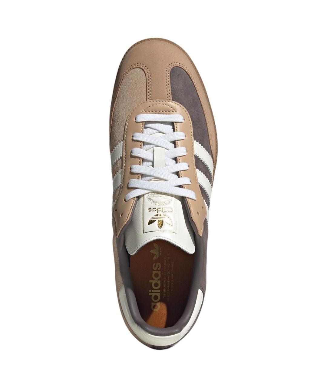 ADIDAS Коричневые кеды, фото 5