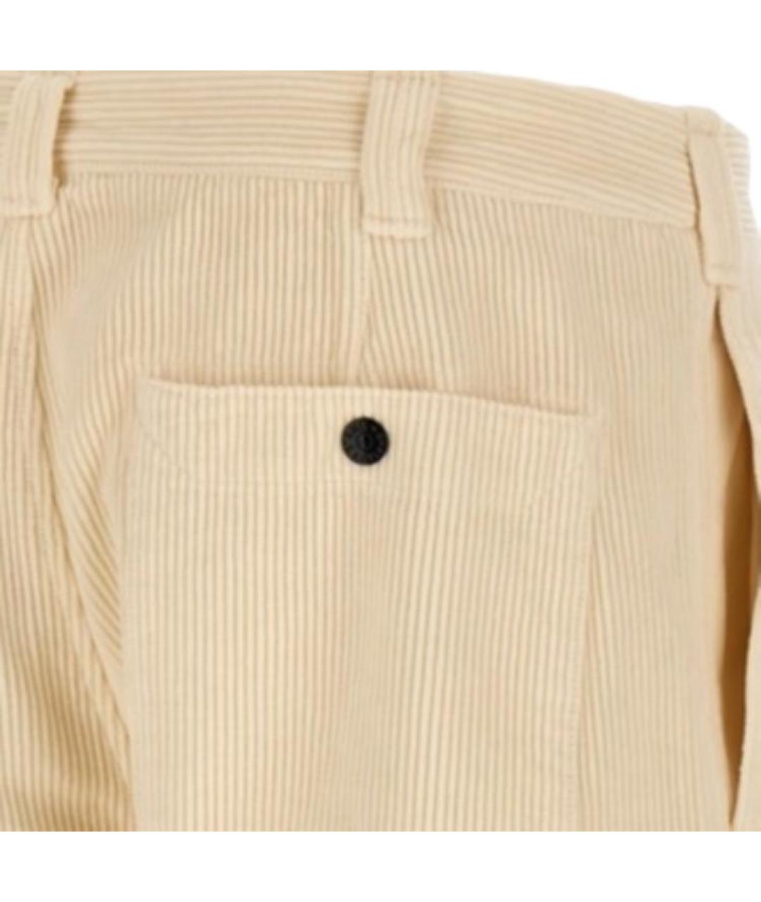 STONE ISLAND Коричневые брюки чинос, фото 5